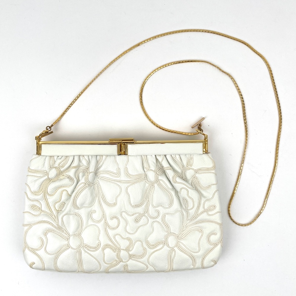 Vintage Judith Leiber Leather Purse - Picture 2 of 9